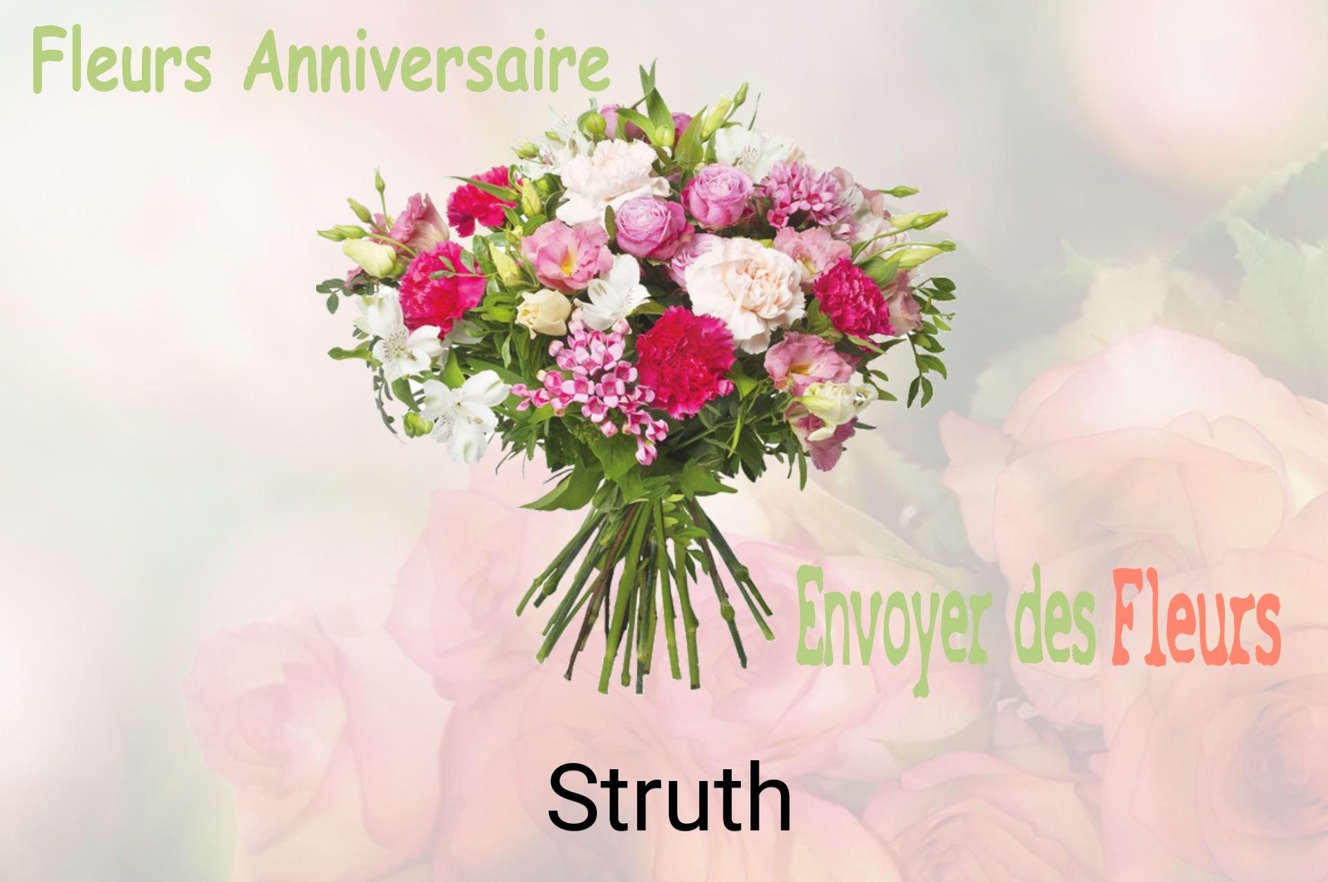 Bouquet de fleurs d’anniversaire livré à Struth
